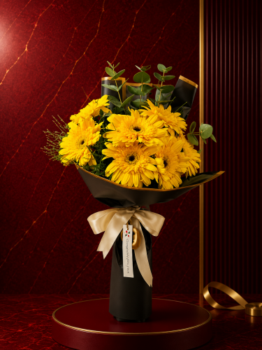 Sarı Gerbera Buket