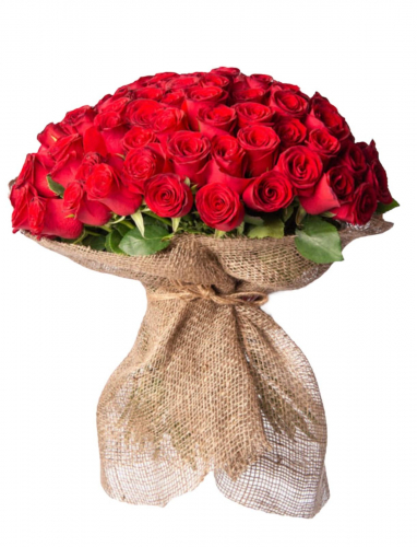 Vip 51 Kırmızı Gül Buket