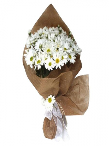 Beyaz Papatya Buketim