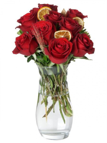 Paşabahçe Vazoda Güller