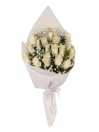 20 Beyaz Gül Buket