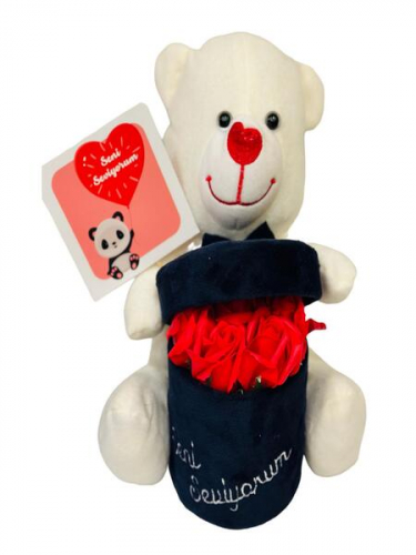 Ayılı Kutuda Güller