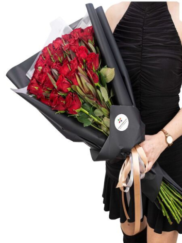 30`lu Kırmızı Gül Buketi